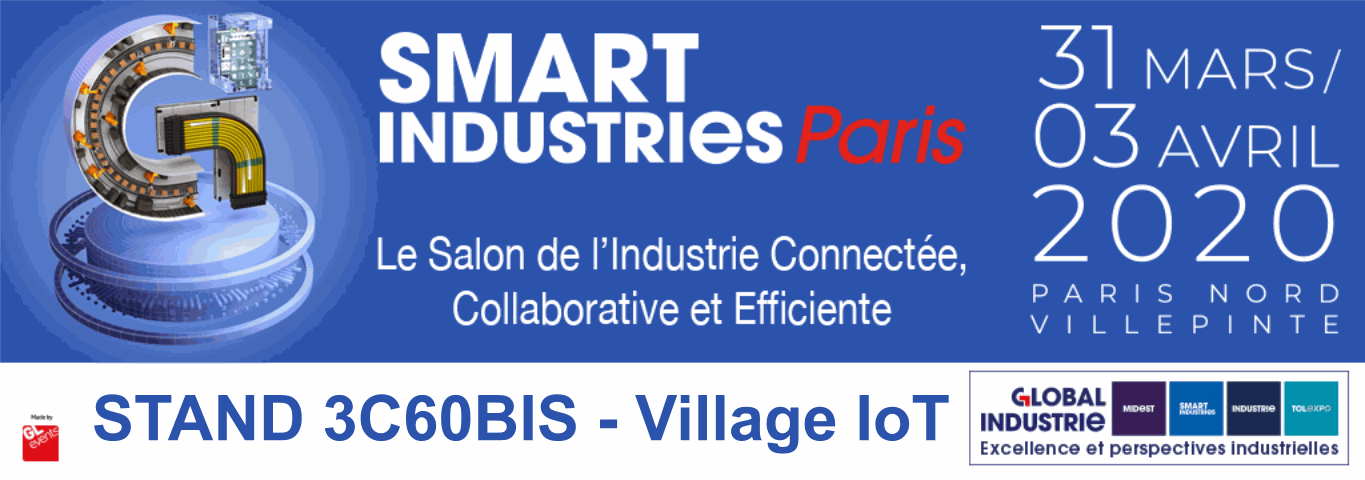 EDITAG expose au village IoT de Smart Industries - Global industrie