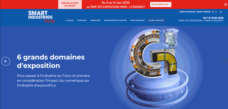 Nouvelles dates de Global Industrie : du 23 au 26 juin 2020
